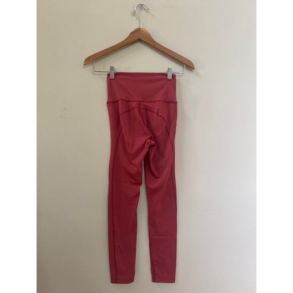 Outdoor Voices Leggings Rust Orange Workout Running Gym Pilates Athleisure Small - Picture 3 of 3